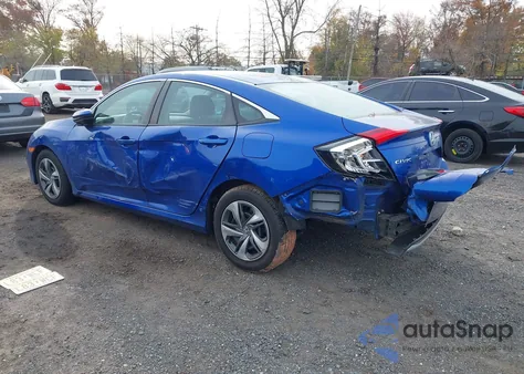 2020 Honda Civic Lx z USA, uszkodzony, nr VIN 2HGFC2F61LH522436